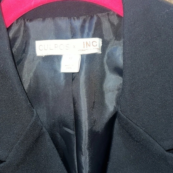 CULPOS X INC Crystal-Fringe Blazer Size XS - Picture 5 of 9